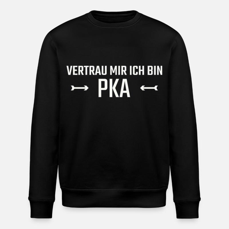 PKA Vetrau mir - Stanley/Stella Unisex Bio-Sweatshirt ROLLER - Schwarz