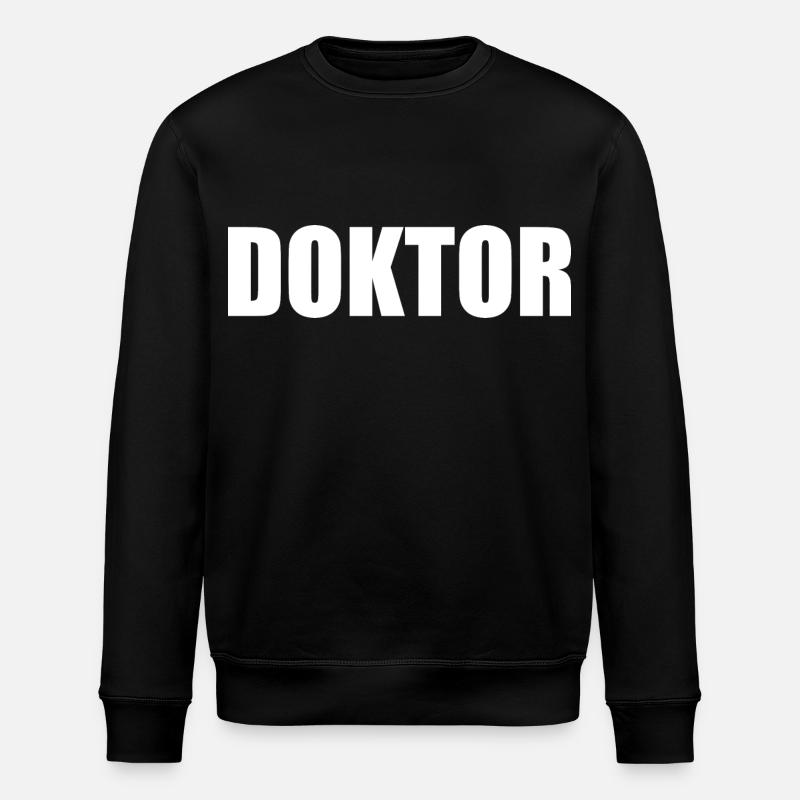 Doktor - Stanley/Stella Unisex Bio-Sweatshirt ROLLER - Schwarz