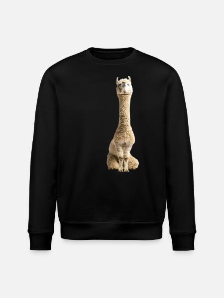 Alpaka - Stanley/Stella Unisex Bio-Sweatshirt ROLLER - Schwarz