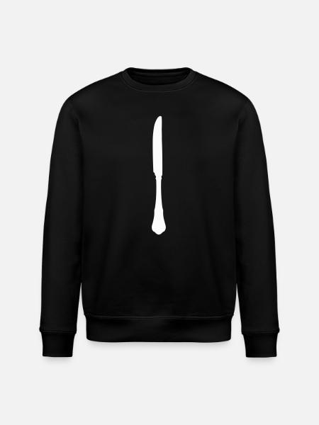 besteck_messer - Sweat bio ROLLER Stanley/Stella Unisexe - noir