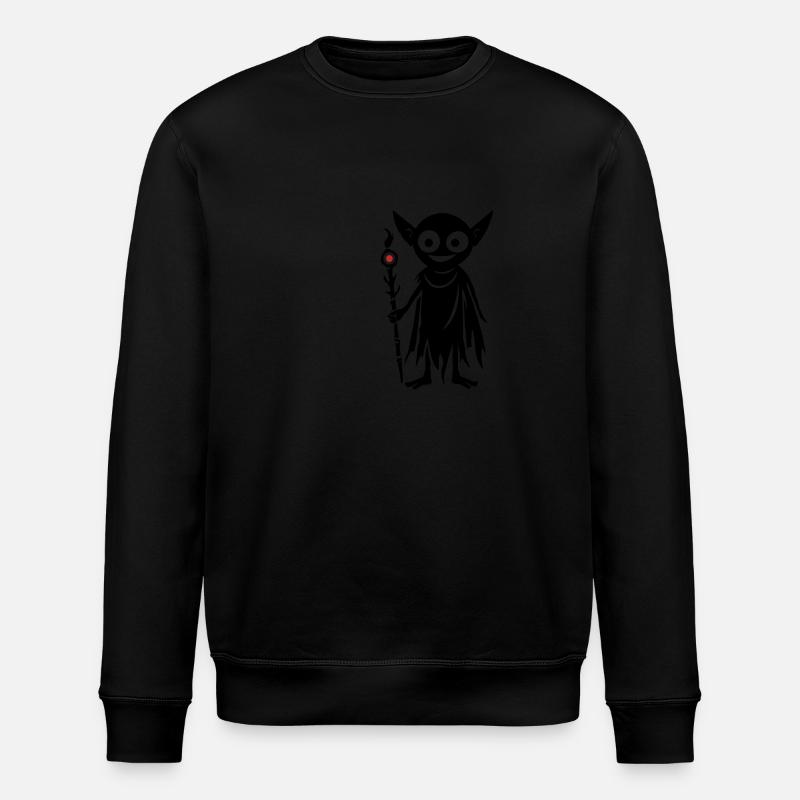 Goblin Ork - Stanley/Stella Unisex Bio-Sweatshirt ROLLER - Schwarz