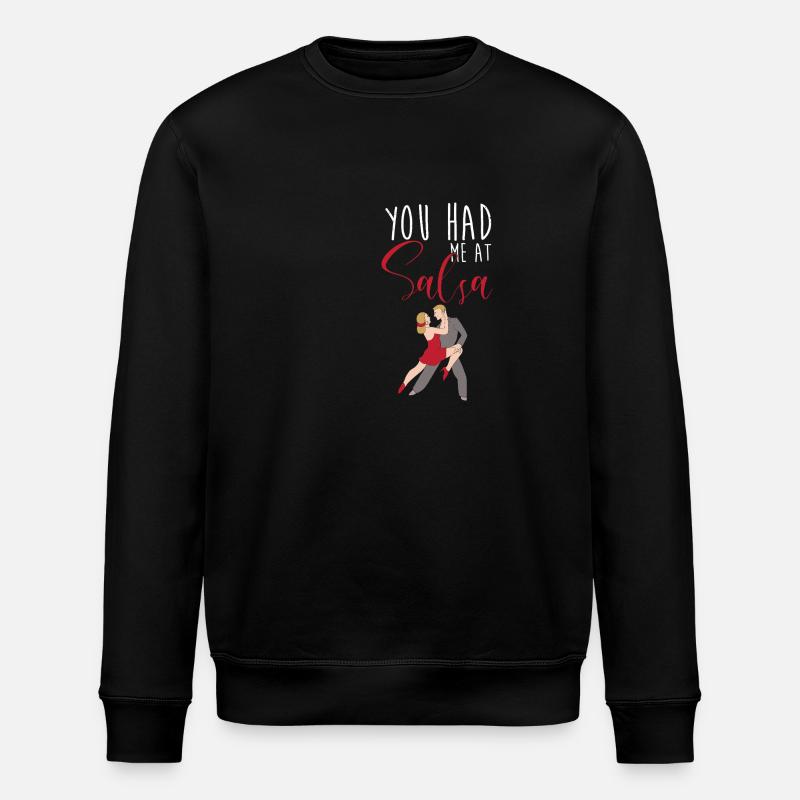 Danseuse de salsa Danseuse - Sweat bio ROLLER Stanley/Stella Unisexe - noir