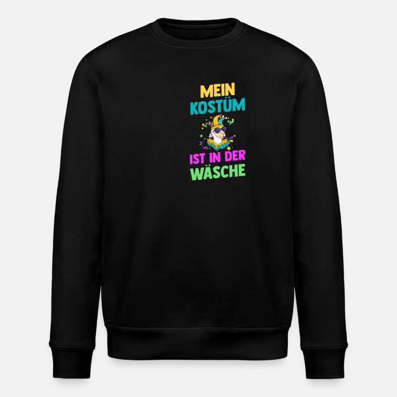 Costume de carnaval Carnaval - Sweat bio ROLLER Stanley/Stella Unisexe - noir