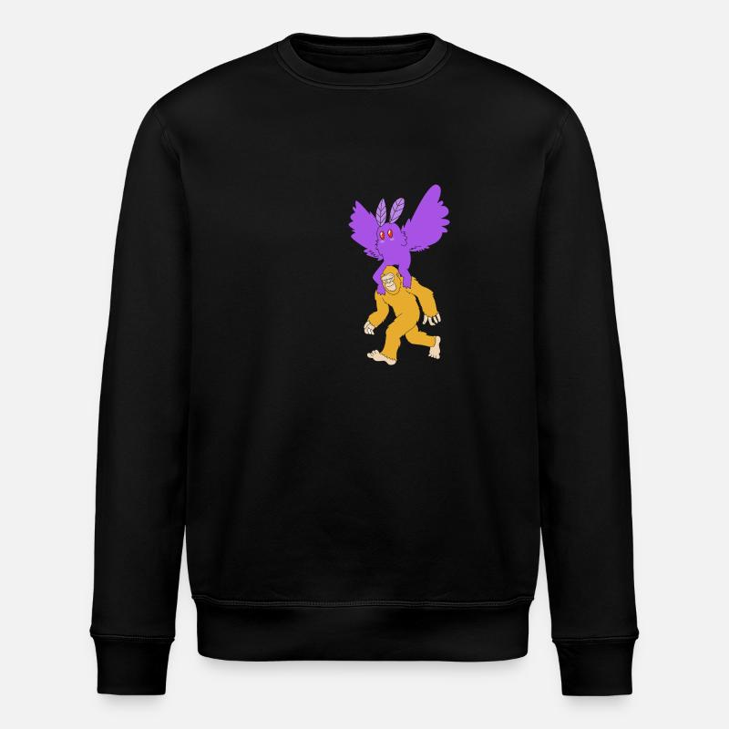 Papillon de nuit - Sweat bio ROLLER Stanley/Stella Unisexe - noir