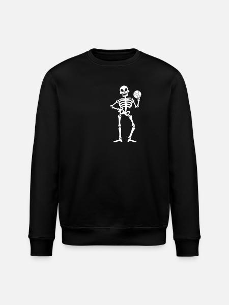 Handball players Handball - Stanley/Stella ROLLER Unisex Organic Sweatshirt - black