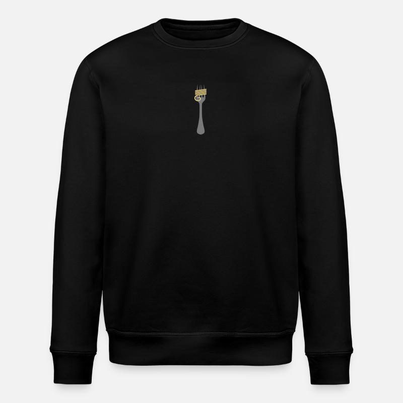 6061912 119166584 spaghetti - Stanley/Stella Unisex Bio-Sweatshirt ROLLER - Schwarz