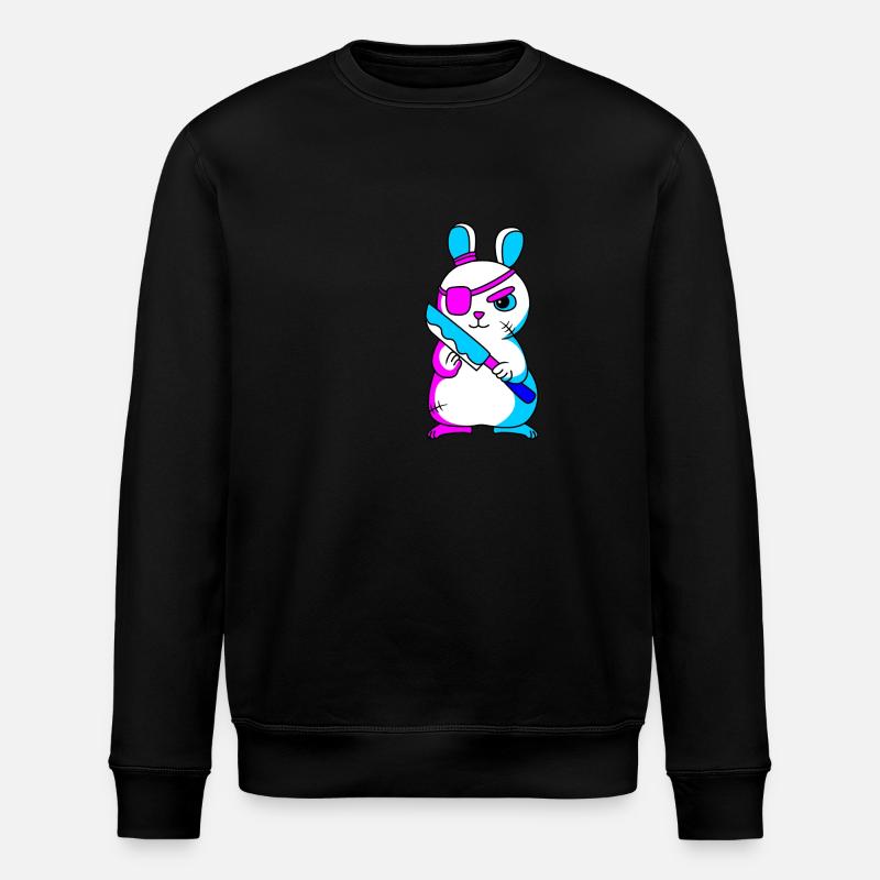 Pastel Gothic - Stanley/Stella ROLLER Unisex Organic Sweatshirt - black