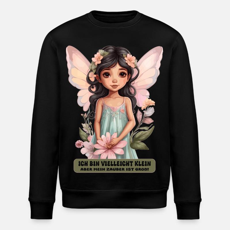 Petite Fée - Sweat bio ROLLER Stanley/Stella Unisexe - noir