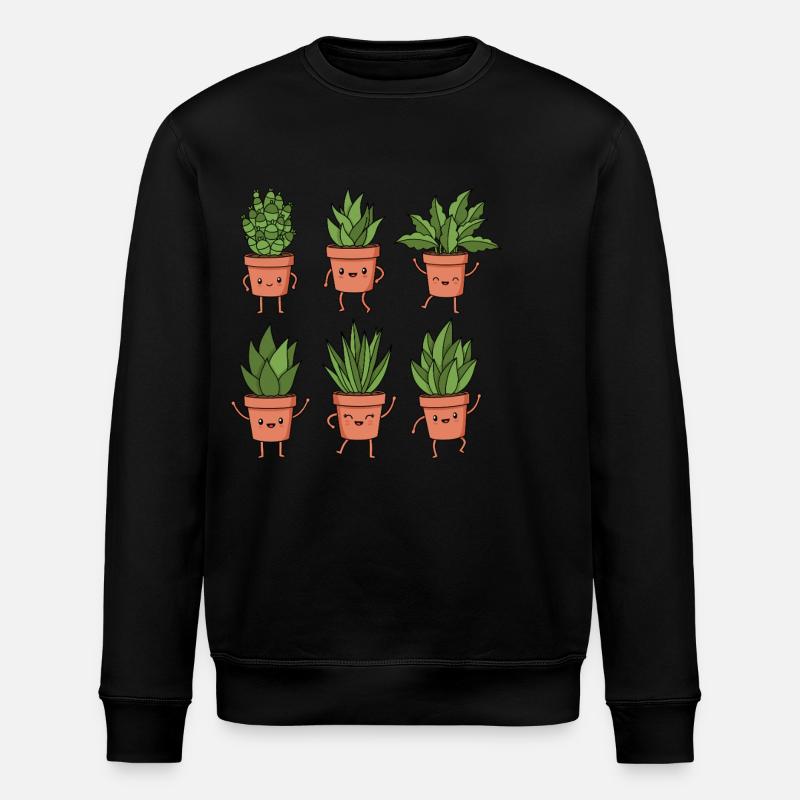 Pflanzen - Stanley/Stella Unisex Bio-Sweatshirt ROLLER - Schwarz