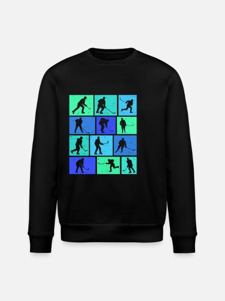 Hockey - Stanley/Stella ROLLER Unisex Organic Sweatshirt - black