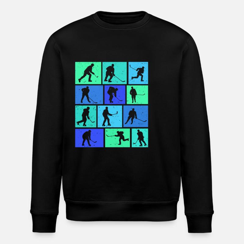 Hockey - Sweat bio ROLLER Stanley/Stella Unisexe - noir