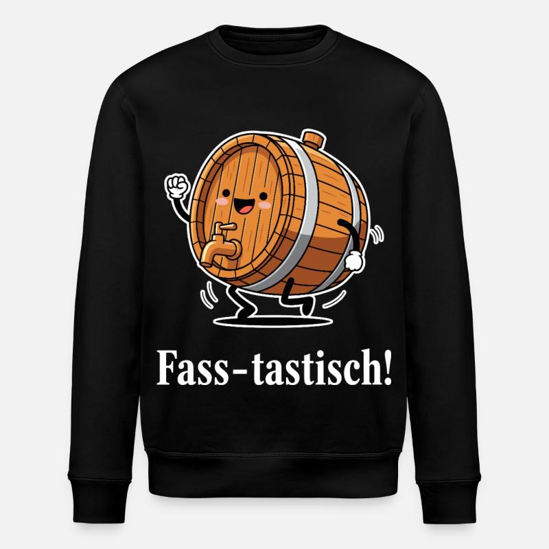 Fass-tastisch ! - Stanley/Stella Unisex Bio-Sweatshirt ROLLER - Schwarz