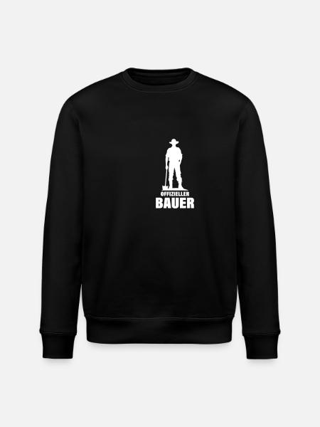 Official Farmer Farmer - Stanley/Stella ROLLER Unisex Organic Sweatshirt - black