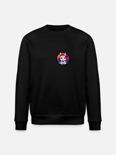 Lapin Noël Noël - Sweat bio ROLLER Stanley/Stella Unisexe - noir