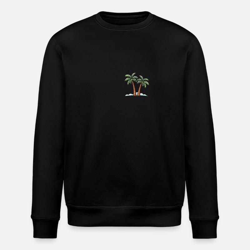Vacances Palm Island - Sweat bio ROLLER Stanley/Stella Unisexe - noir