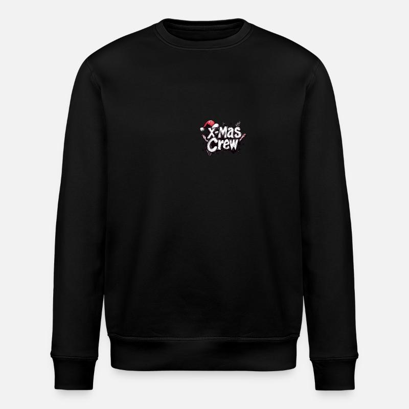 X-Mas Crew - Stanley/Stella Unisex Bio-Sweatshirt ROLLER - Schwarz