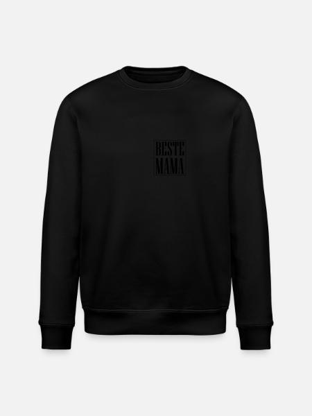 Beste Mama - Stanley/Stella Unisex Bio-Sweatshirt ROLLER - Schwarz