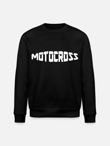 motocross - Stanley/Stella ROLLER Unisex Organic Sweatshirt - black