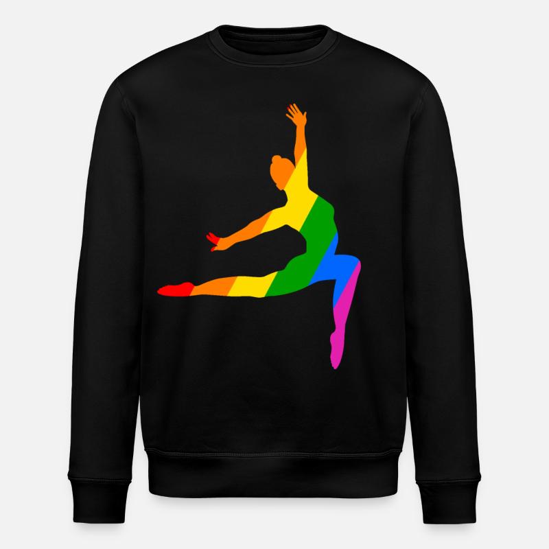 Ballet Danse dans l’arc-en-ciel - Sweat bio ROLLER Stanley/Stella Unisexe - noir