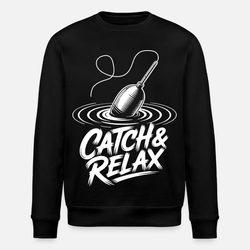 Pêche et loisirs - Sweat bio ROLLER Stanley/Stella Unisexe - noir