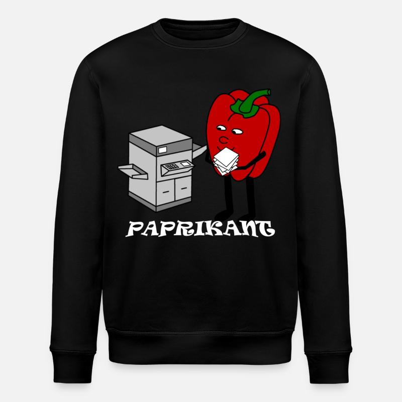 Paprikant - Stanley/Stella Unisex Bio-Sweatshirt ROLLER - Schwarz