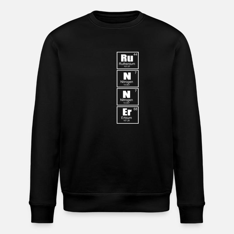 Marathon Marathonläufer - Stanley/Stella Unisex Bio-Sweatshirt ROLLER - Schwarz