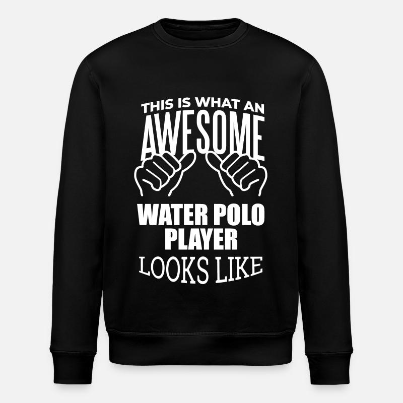 waterpolo - Sweat bio ROLLER Stanley/Stella Unisexe - noir