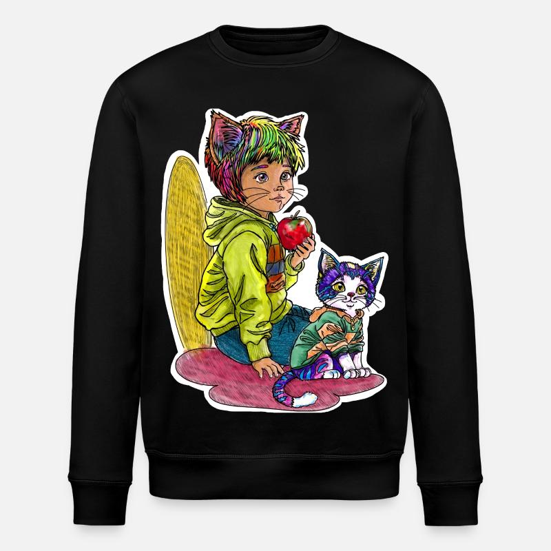 Meilleurs ami - Sweat bio ROLLER Stanley/Stella Unisexe - noir