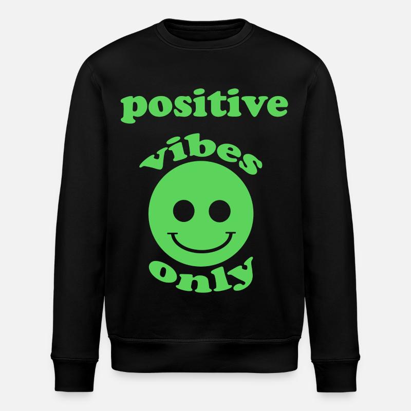 Ondes positives - Sweat bio ROLLER Stanley/Stella Unisexe - noir
