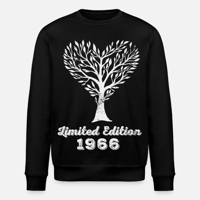 Millésime 1966 - Sweat bio ROLLER Stanley/Stella Unisexe - noir