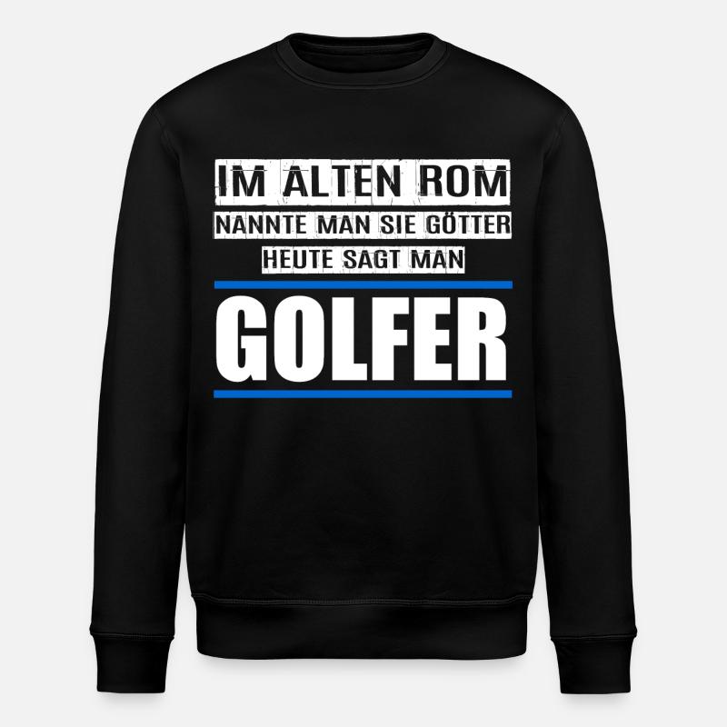 GOLFER - Stanley/Stella Unisex Bio-Sweatshirt ROLLER - Schwarz