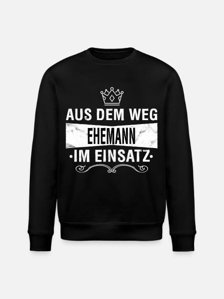 Ehemann - Stanley/Stella Unisex Bio-Sweatshirt ROLLER - Schwarz
