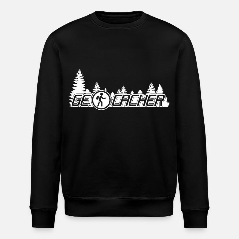 Geocacher - Stanley/Stella Unisex Bio-Sweatshirt ROLLER - Schwarz