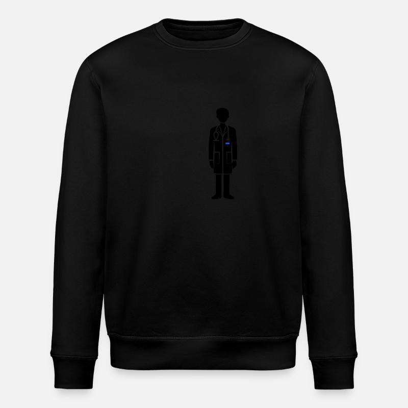 Icône du docteur - Sweat bio ROLLER Stanley/Stella Unisexe - noir