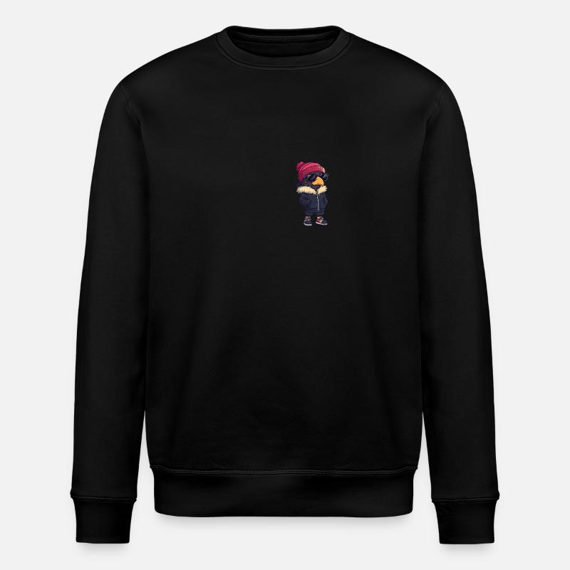 Harpy Bird Winter - Stanley/Stella ROLLER Unisex Organic Sweatshirt - black