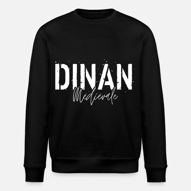 Dinan Médiévale - Sweat bio ROLLER Stanley/Stella Unisexe - noir