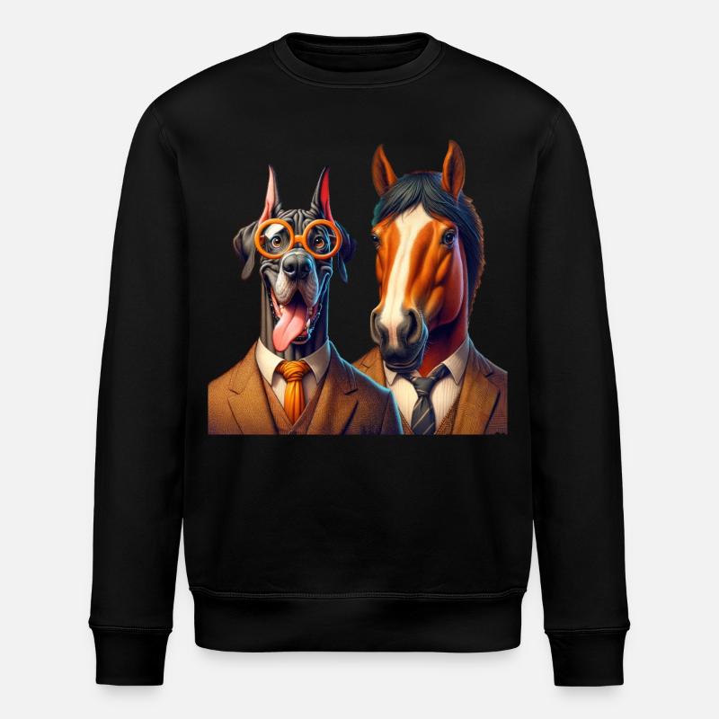 Dapper Duo Elegance - Sweat bio ROLLER Stanley/Stella Unisexe - noir