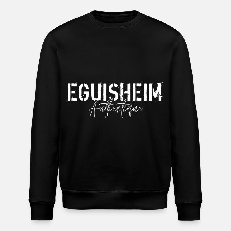Eguisheim Authentique - Sweat bio ROLLER Stanley/Stella Unisexe - noir