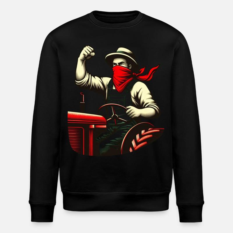 Révolutionnaire Rural - Sweat bio ROLLER Stanley/Stella Unisexe - noir