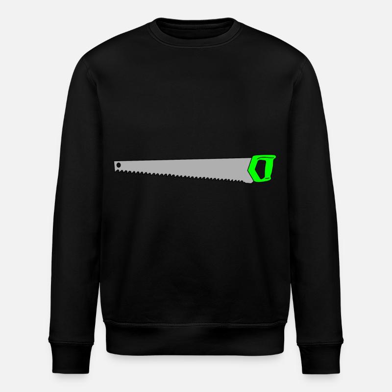 Scie - Sweat bio ROLLER Stanley/Stella Unisexe - noir