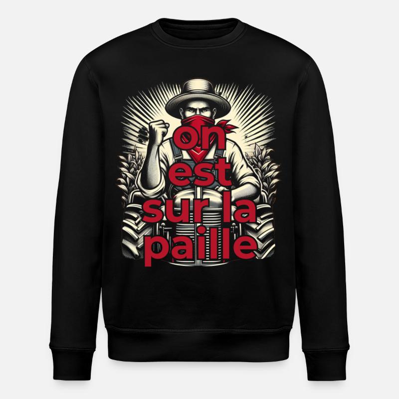 Wir sind unschlüssig - Stanley/Stella Unisex Bio-Sweatshirt ROLLER - Schwarz