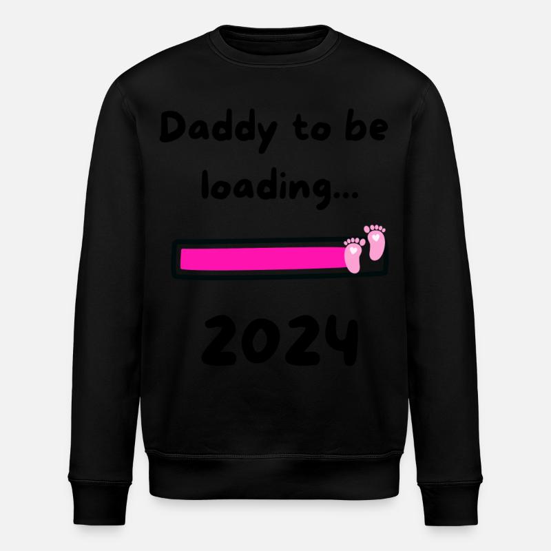 Daddy loading 2024 Girl - Stanley/Stella Unisex Bio-Sweatshirt ROLLER - Schwarz