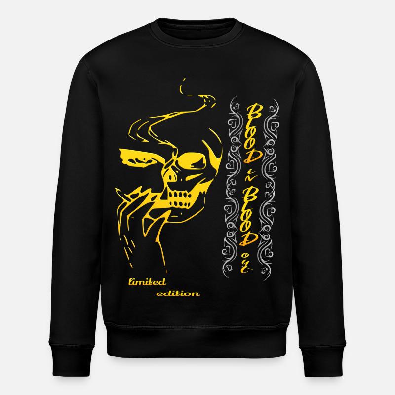 Skull skull Skull - Stanley/Stella ROLLER Unisex Organic Sweatshirt - black