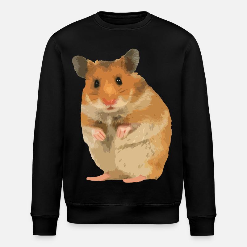 Hamster - Sweat bio ROLLER Stanley/Stella Unisexe - noir