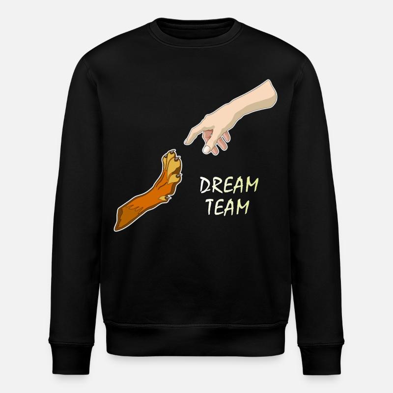 Dream Team - Stanley/Stella Unisex Bio-Sweatshirt ROLLER - Schwarz
