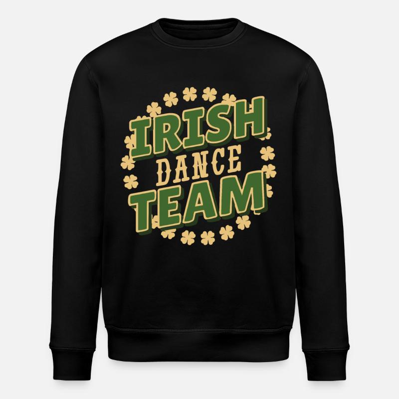 Irish Dance Team - Stanley/Stella ROLLER Unisex Organic Sweatshirt - black
