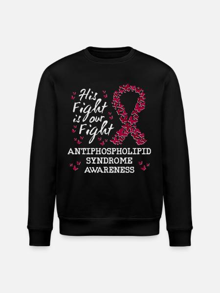 Antiphospholipid Syndrom Bewusstsein - Stanley/Stella Unisex Bio-Sweatshirt ROLLER - Schwarz