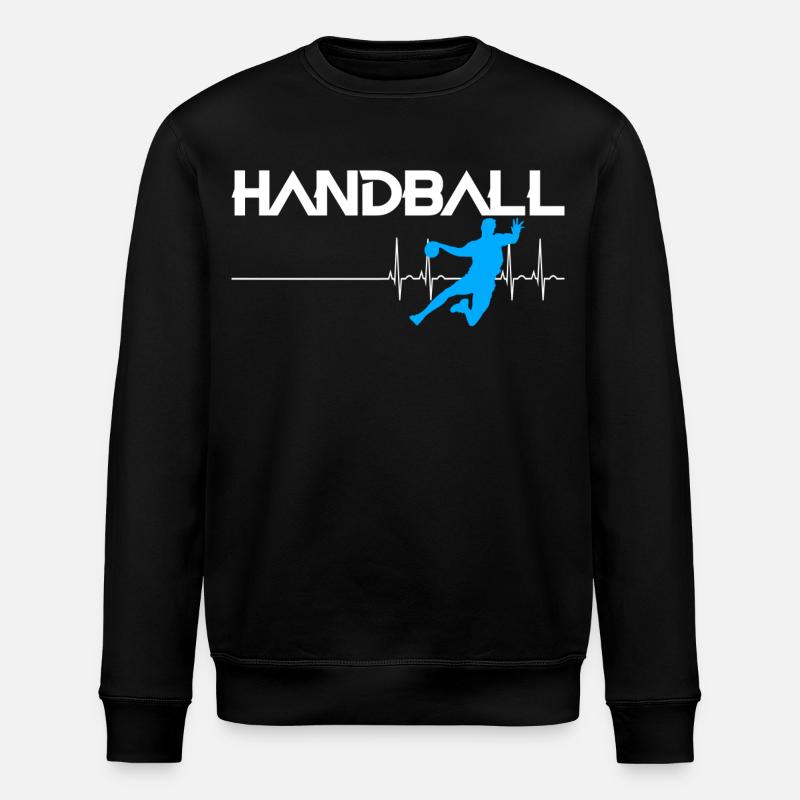 Handball - Sweat bio ROLLER Stanley/Stella Unisexe - noir