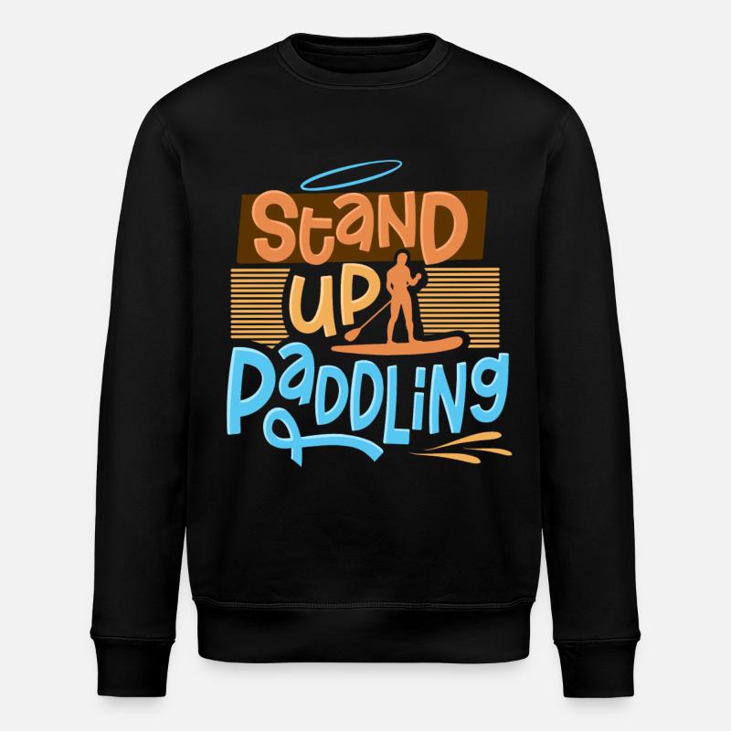 Stand up paddle - Sweat bio ROLLER Stanley/Stella Unisexe - noir