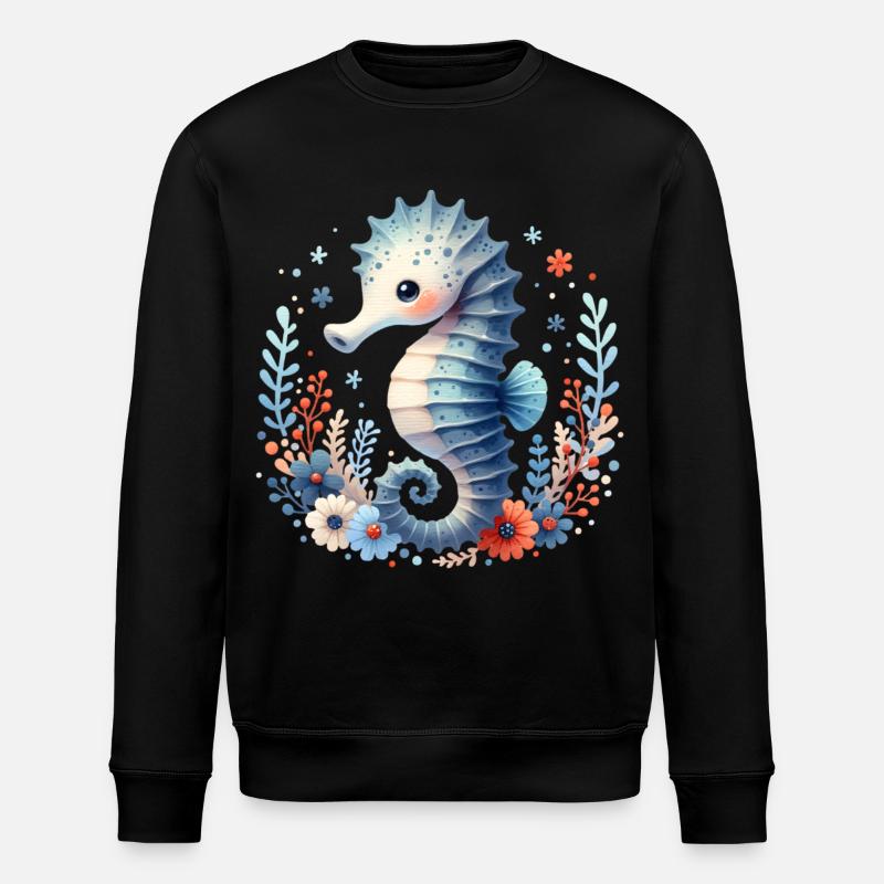 Hippocampe Hippocampe - Sweat bio ROLLER Stanley/Stella Unisexe - noir
